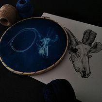 Meu projeto do curso: Cianotipia: técnica de impressão com luz. Un projet de Artisanat, Beaux Arts, Estampe, DIY , et Photographie argentique de Anabela Martinho - 22.05.2022