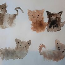 My project for course: Creative Watercolor Sketching for Beginners. Traditional illustration, Creativit, Watercolor Painting, Sketchbook, Sketching, and Drawing project by Flóra Gáspár - 05.23.2022