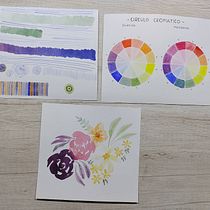 Mi proyecto del curso: Creación de paletas de color con acuarela. Un progetto di Illustrazione tradizionale, Belle arti, Pittura, Pittura ad acquerello e Teoria del colore di lulybusso00 - 24.05.2022