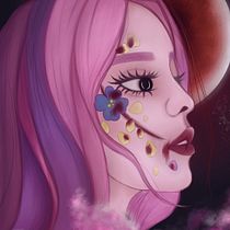 My project for course: Digital Fantasy Portraits with Photoshop. Traditional illustration, Drawing, Digital Illustration, Portrait Drawing, Digital Drawing, and Digital Painting project by Gen Cooke - 05.22.2022