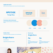 Il mio progetto del corso: Personal branding su Instagram Sputnik Vintage Shop. Br, ing & Identit project by Tiziana Bellanova - 05.24.2022
