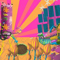 My project for course: Illustrated Character Design and World Creation. Een project van Traditionele illustratie, Ontwerp van personages, Vectorillustratie y Digitale illustratie van Kathryn McKelvey - 24.05.2022