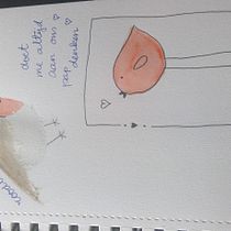 Mijn project van de cursus: Geïllustreerd dagboek: een bewuste dagelijkse praktijk. Fine Arts, Sketching, Creativit, Drawing, and Sketchbook project by amfgboelens - 06.01.2022