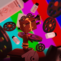 My project for course: 3D Character Creation in Blender. Un projet de 3D, Conception de personnages, Modélisation 3D, Conception de personnages 3D , et Conception 3D de José Rodrigues Portela - 19.05.2022