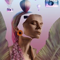 My project for course: Digital Fantasy Portraits with Photoshop. Traditional illustration, Drawing, Digital Illustration, Portrait Drawing, Digital Drawing, and Digital Painting project by mladinic_vana - 05.24.2022