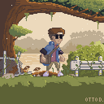 Mi proyecto del curso: Introducción al diseño de personajes en pixel art. Un progetto di Character design, Videogiochi, Pixel art e Progettazione di videogiochi di oeabran - 24.05.2022