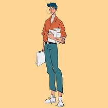 Mi proyecto del curso: Dibujo de personajes llenos de personalidad. Character Design, Sketching, Drawing, Stor, telling, Stor, board, Artistic Drawing, and Narrative project by fernandezsarmientocamila - 05.25.2022