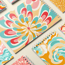 Back to freedom: Retro inspiration for a joyful future. Un progetto di Pattern design e Teoria del colore di Celeste Cristaldi - 25.05.2022