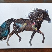 Mon projet du cours : Techniques modernes d’aquarelle. Traditional illustration, Fine Arts, Painting, and Watercolor Painting project by Mélissa Côté - 05.22.2022