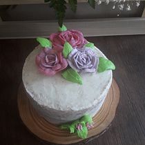 Mi proyecto del curso: Flores de crema de mantequilla para cake design. Design, and DIY project by Cindy Liendo - 05.25.2022