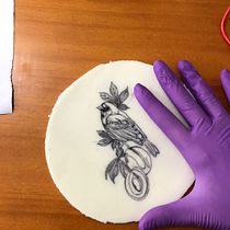 Meu projeto do curso: Introdução à tatuagem. Een project van Traditionele illustratie,  Tatoeageontwerp y  Botanische illustratie van Daniela Costa - 20.05.2022