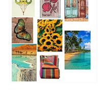 Mood Board y Paleta de Colores Giulia . Un progetto di Illustrazione tradizionale, Belle arti, Pittura, Pittura ad acquerello e Teoria del colore di gigirabi - 25.05.2022