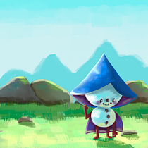 Meu projeto do curso: Princípios de iluminação para pintura digital. Traditional illustration, Digital Illustration, and Digital Painting project by nyanpazoy - 05.25.2022