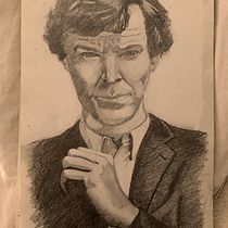 Mi proyecto del curso: Retrato realista con lápiz de grafito. Ilustração tradicional projeto de Alessandro Avagliano Soto - 25.05.2022