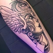 Mi proyecto del curso: Tatuaje para principiantes. Tattoo Design project by TERESA SANCHEZ - 05.26.2022