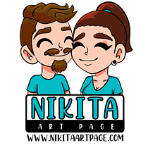 Nikita Art Page . Un progetto di Design, Illustrazione tradizionale e Graphic design di Daniel Quiros - 25.05.2022