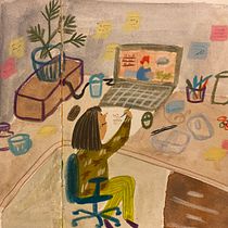 My project for course: Exploratory Sketchbook: Find Your Drawing Style. Un proyecto de Ilustración tradicional, Bocetado, Creatividad, Dibujo, Pintura a la acuarela, Sketchbook y Pintura gouache de 潔倫 何 - 26.05.2022