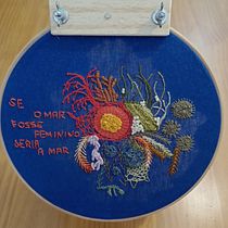 Meu projeto do curso: Técnicas avançadas de bordado: pontos e composições com volume. Un projet de Broderie , et Design textile de maryserbcamacho - 26.05.2022