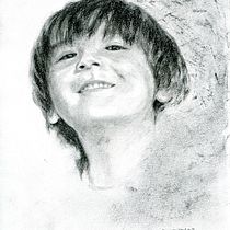 My project for course: Artistic Charcoal Portraiture: Creating Atmosphere. Desenho, Desenho de retrato, Desenho realista, Desenho artístico, Ilustração tradicional, e Artes plásticas projeto de Momoko Przewlocki - 28.05.2022