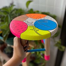 Meu projeto do curso: Pintura decorativa em móveis com tinta acrílica. DIY, Woodworking, Decorative Painting, Furniture Restoration, Upc, and cling project by vandavieirag - 05.28.2022