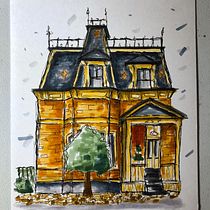 My project for course: Expressive Architectural Sketching with Colored Markers. Een project van  Schetsen,  Tekening,  Architecturale illustratie, Sketchbook y  Illustratie met inkt van udmoka - 28.05.2022