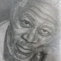 Mi proyecto del curso: Retrato creativo en claroscuro con lápiz. Un projet de Illustration traditionnelle, Dessin au cra, on, Dessin de portrait, Dessin artistique, Dessin aux cra , et ons de couleur de Pepa Torres - 28.05.2022