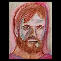 Mi proyecto del curso: Retrato artístico en acuarela. Fine Arts, Painting, Watercolor Painting, and Portrait Drawing project by Victor Torres - 05.21.2020