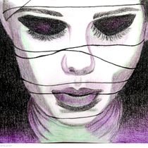 Mi proyecto del curso: Retrato creativo en claroscuro con lápiz. Un projet de Illustration traditionnelle, Dessin au cra, on, Dessin de portrait, Dessin artistique, Dessin aux cra , et ons de couleur de Akbal Escoto Asbell - 29.05.2022