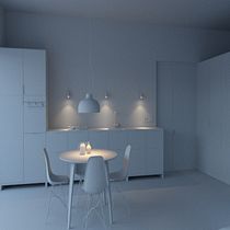 Proyecto del curso: Visualización arquitectónica con V-Ray para SketchUp. Un proyecto de Arquitectura, Arquitectura interior, Arquitectura digital y Visualización arquitectónica de Andres Padilla - 26.04.2022