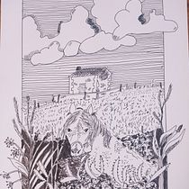 Mi proyecto del curso: Ilustración con tinta y plumilla: captura el mundo natural . % Eugenia Rodríguez Moreiras tarafından hazırlanan Eskiz çizimi, Çizim, Sanatsal Çizim, Eskiz defteri, Mürekkep İllüstras, onu, Doğalcı İllüstras, Ve on projesi - 05.29.2022