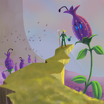 Mon projet du cours : Théorie de la couleur : comment l’appliquer à vos images. Un proyecto de Ilustración digital, Concept Art, Pintura digital y Teoría del color de dimki - 29.05.2022