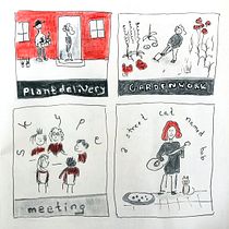 Illustrated Life Journal: A Daily Mindful Practice. Fine Arts, Sketching, Creativit, Drawing, and Sketchbook project by Stina Ferrall - 05.30.2022