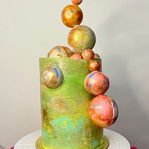 My project for course: Cake Design: Modern Decorating Techniques. Un progetto di Design e DIY di sawsan_tarabah - 31.05.2022