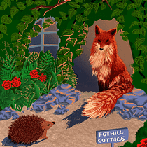 My project for course: Procreate: Creative Illustration Techniques. Un progetto di Illustrazione tradizionale, Illustrazione digitale e Disegno digitale di Shannon Carter - 31.05.2022