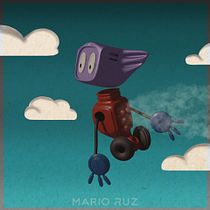 Mi proyecto del curso: Introducción al diseño y modelado 3D con Blender. Un progetto di Motion graphics, Character design, Product design, Modellazione 3D e Illustrazione tradizionale di Mario Ruz - 31.05.2022