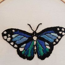My project for course: Realistic Embroidery Techniques. Traditional illustration, Embroider, and Textile Design project by Wendy Johnston - 05.31.2022