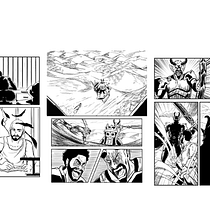 Meu projeto do curso: Storytelling para quadrinhos: explore ação e perspectiva. Comic, Pencil Drawing, Drawing, Stor, telling, Stor, board, Digital Drawing & Ink Illustration project by Esthephannie Cavalcanti - 05.29.2022
