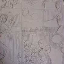 Mi proyecto del curso: El cómic de superhéroes: narrativa y realización gráfica. Un projet de Illustration traditionnelle, Conception de personnages, B, e dessinée, Dessin au cra, on, Dessin , et Narration de 2vasosdeagua - 01.06.2022
