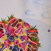 Meu projeto do curso: Ilustração de alimentos em aquarela. Projekt z dziedziny Trad, c, jna ilustracja,  Sztuki piękne,  Malarstwo i Malowanie akwarelą użytkownika Filomena Amador - 01.06.2022