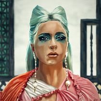 Mi proyecto del curso: Pintura de personajes de la cultura pop en Photoshop. Traditional illustration, Fine Arts, Drawing, Digital Illustration, and Portrait Drawing project by Alex Rock - 06.01.2022