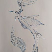 My project for course: Fantasy Sketchbook: Draw Characters from Imagination. Un proyecto de Ilustración tradicional, Creatividad, Dibujo y Sketchbook de Ana M. Pavlov - 01.06.2022