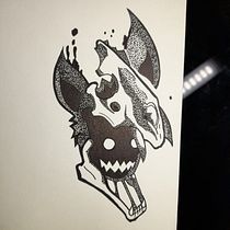 Mi proyecto del curso: Diseño de tatuajes Blackwork. Projekt z dziedziny Trad, c, jna ilustracja, Ilustracja c, frowa i Projektowanie tatuaż użytkownika Carlos Eduardo Vallejo Gutierrez - 02.06.2022