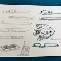 Mon projet du cours : L’art du sketching : transformez vos esquisses en œuvres d’art Ein Projekt aus dem Bereich Traditionelle Illustration, Bleistiftzeichnung, Zeichnung und Sketchbook von florev - 02.06.2022