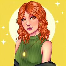 Meu projeto do curso: Retrato de personagens femininas com Procreate. Projekt z dziedziny Trad, c, jna ilustracja, Ilustracja c, frowa, R, sunek c i frow użytkownika Mikaelly Moura - 25.05.2022