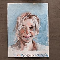 My project for course: Artistic Portrait with Watercolors. Fine Arts, Painting, Watercolor Painting, and Portrait Drawing project by lupereira - 06.03.2022