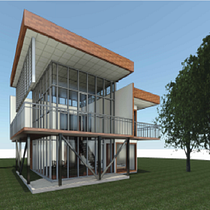 Mi proyecto del curso: Diseño y modelado arquitectónico 3D con Revit. Een project van 3D, Architectuur, Interactief ontwerp,  3D-modellering, Digitale architectuur y Architecturale visualisatie van Eduard Reñé Cherto - 01.06.2022