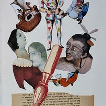 Mon projet du cours : Techniques mixtes d'illustration pour stimuler l'imaginaire. Traditional illustration, Fine Arts, Collage, Drawing, Acr, and lic Painting project by Catherine Isidore - 06.03.2022