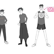 Mi proyecto del curso: Dibujo de personajes llenos de personalidad. Projekt z dziedziny Projektowanie postaci, Sketching,  R, sunek, Stor, telling, Stor, board,  R, sunek art, st, czn i Narracja użytkownika Andre JN - 01.06.2022