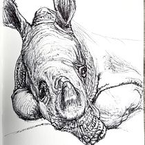 Mein Kursprojekt: Kugelschreiber-Illustration im Skizzenbuch: Aus Fehlern lernen. Sketching, Drawing, Sketchbook & Ink Illustration project by Tina - 06.03.2022
