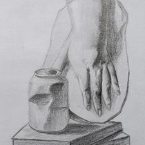Meu projeto do curso: Desenho artístico para iniciantes. Pencil Drawing, Drawing, Realistic Drawing, and Artistic Drawing project by Ana Flávia Moitinho Fernandes - 02.03.2022